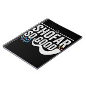 Shofar Zo goed Funny Jewish Hanukkah Holiday Gift Notitieboek (Linkerzijde)