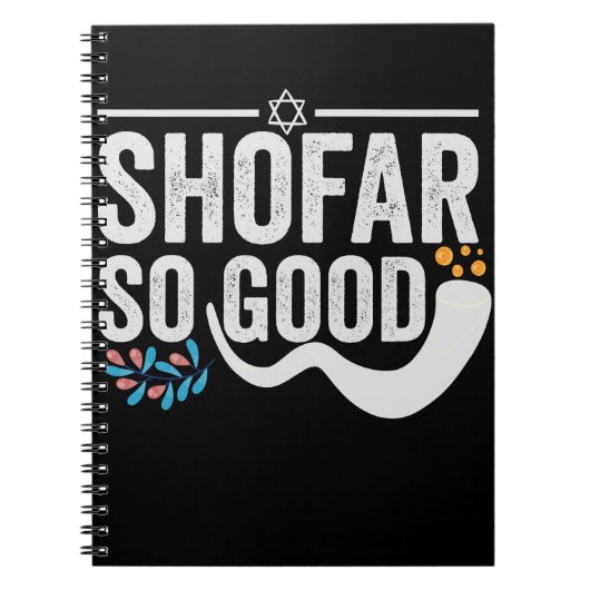 Shofar Zo goed Funny Jewish Hanukkah Holiday Gift Notitieboek (Voorkant)