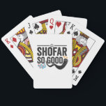 Shofar Zo goed Funny Jewish Hanukkah Holiday Gift Pokerkaarten<br><div class="desc">chanukah ,  menorah ,  hanukkah ,  dreidel ,  joods ,  judaïsme ,  vakantie ,  religie ,  kerst , </div>