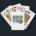 Shofar Zo goed Funny Jewish Hanukkah Holiday Gift Pokerkaarten<br><div class="desc">chanukah ,  menorah ,  hanukkah ,  dreidel ,  joods ,  judaïsme ,  vakantie ,  religie ,  kerst , </div>
