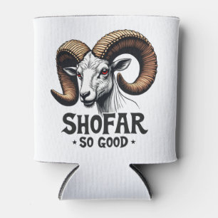 Shofar zo goed Joodse Geit Chanoeka Lovers Blikjeskoeler