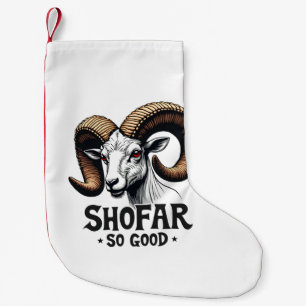 Shofar zo goed Joodse Geit Chanoeka Lovers Kleine Kerstsok