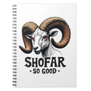 Shofar zo goed Joodse Geit Chanoeka Lovers Notitieboek