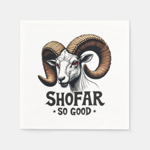 Shofar zo goed Joodse Geit Chanoeka Lovers Servet
