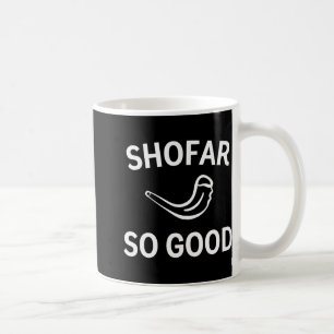 Shofar Zo Goed Rosh Hashh Rams Hoorn Joods Nieuwja Koffiemok