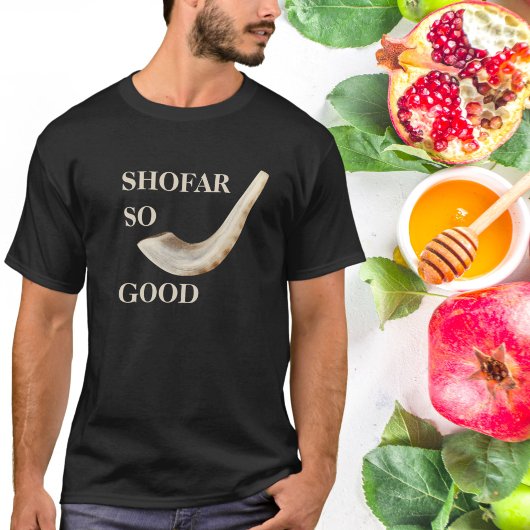SHOFAR ZO GOED VOOR ROSH HASHANAH EN YOM KIPPUR T-SHIRT