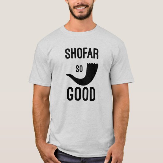Shofar Zo Good Christelijk Faith T-shirt Hebrew To (Voorkant)