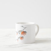 Shofisticated aquarel bloemtak ontwerp Mok (Voorkant rechts)