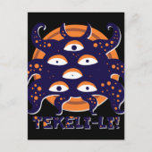 Shoggoth Mountains of Madness Lovecraft Briefkaart (Voorkant)