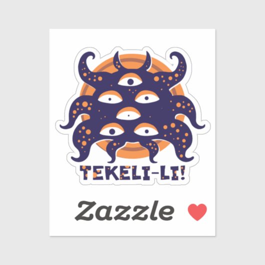 Shoggoth Mountains of Madness Lovecraft Sticker (Vel)