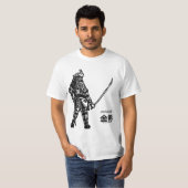 Shogi - Gold General (金 将) als volledig gepantserd T-shirt (Voorkant volledig)