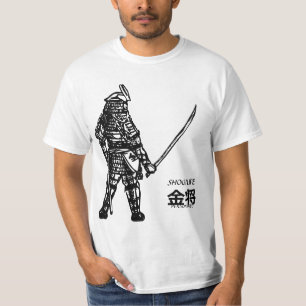 Shogi - Gold General (金 将) als volledig gepantserd T-shirt