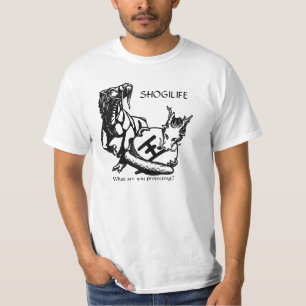 Shogi Life - Wat beschermt u? T-shirt