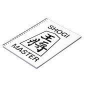 Shogi Master Notitieboek (Linkerzijde)