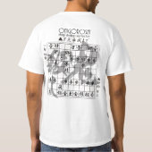 shogi-strategie - 襲 戦 法 " 鬼 " 奇 " 将 " . t-shirt (Achterkant)