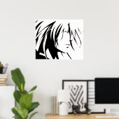 Shogo Makishima PsychoPass Poster (Thuiskantoor)