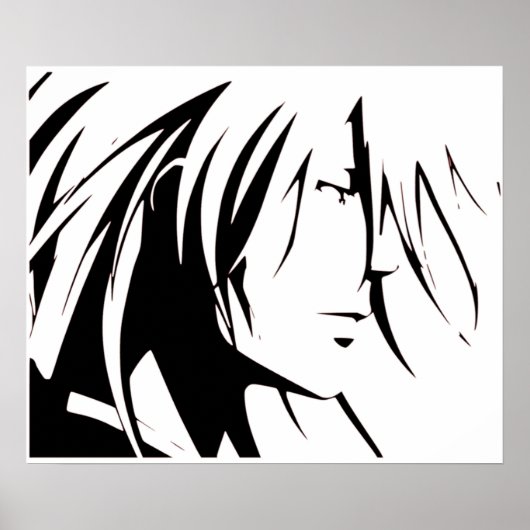 Shogo Makishima PsychoPass Poster (Voorkant)