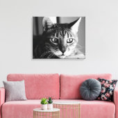 Shogun Bengal Cat Canvas Afdruk (Insitu (Woonkamer))