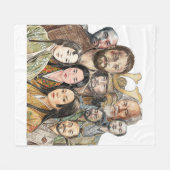 Shogun - Collage Fleece Deken (Voorkant (Horizontaal))