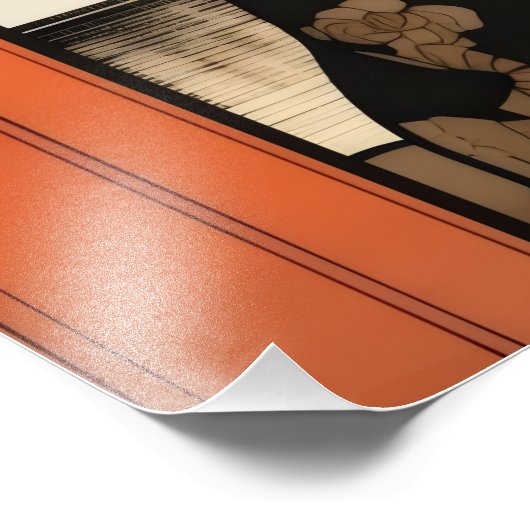 Shogun Dog Ukiyo-e Foto Afdruk (Hoek)