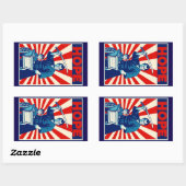 Shogun Hoop Rechthoekige Sticker (Vel)