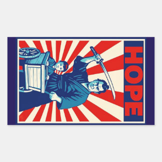 Shogun Hoop Rechthoekige Sticker
