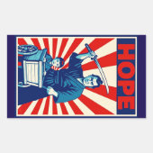 Shogun Hope Rechthoekige Sticker (Voorkant)
