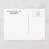 Shogun Jaar van het Rat Briefkaart (Achterkant)