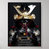 Shogun Samurai armor Poster Wall Art (Voorkant)