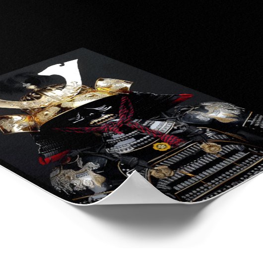Shogun Samurai armor Poster Wall Art (Hoek)