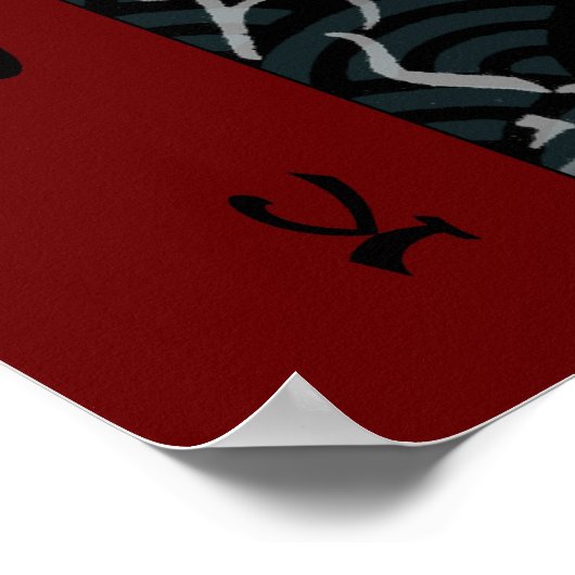 Shogun Scroll Poster (Hoek)