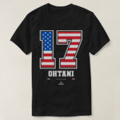 Shohei Ohtani US Flag Number Pullover (Design voorkant)