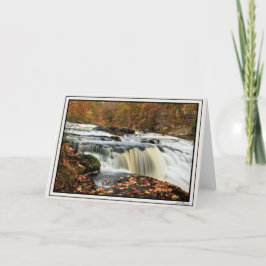 Shohola-Herfsten in het najaar Kaart