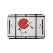 Shoji - Bamboe & Crane Badmat (Voorkant)