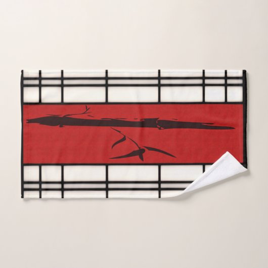 shoji - bamboo bad handdoek (Handdoek)