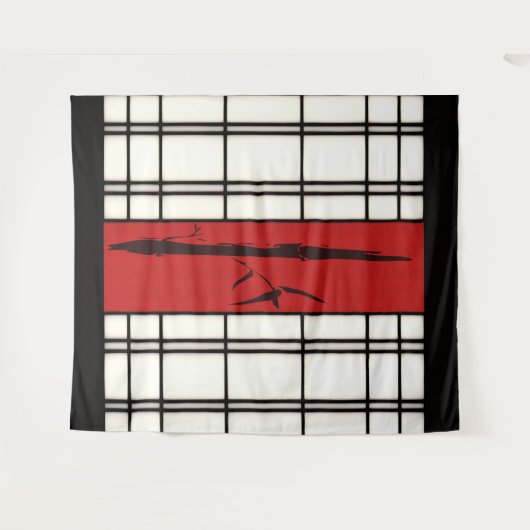 Shoji - Bamboo Wandkleed (Voorkant (horizontaal))