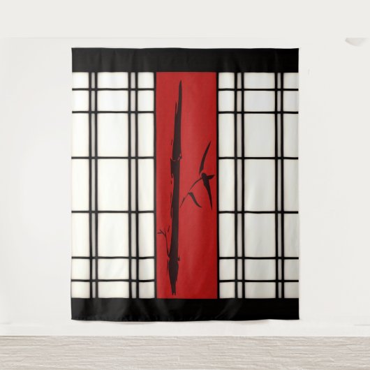 Shoji - Bamboo Wandkleed (Voorkant)