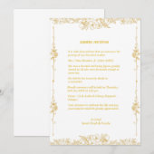 Shok Sandesh Hindu Shraddh Kaart (Voorkant / Achterkant)