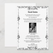 Shok Sandesh Hindu Shraddh Kaart (Voorkant / Achterkant)