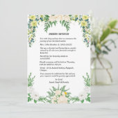 Shok Sandesh Hindu Shraddh Kaart (Staand voorkant)