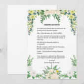 Shok Sandesh Hindu Shraddh Kaart (Voorkant / Achterkant)