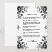 Shok Sandesh Hindu Shraddh Kaart (Voorkant / Achterkant)