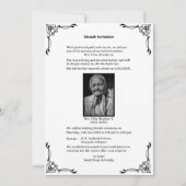 Shok Sandesh Hindu Shraddh Kaart (Voorkant)