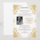 Shok Sandesh Hindu Shraddh Kaart (Voorkant / Achterkant)