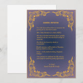 Shok Sandesh Hindu Shraddh Kaart (Voorkant / Achterkant)