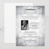 Shok Sandesh Hindu Shraddh Kaart (Voorkant / Achterkant)