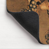 Shoki Riding A Shishi Lion Muismat (Hoek)