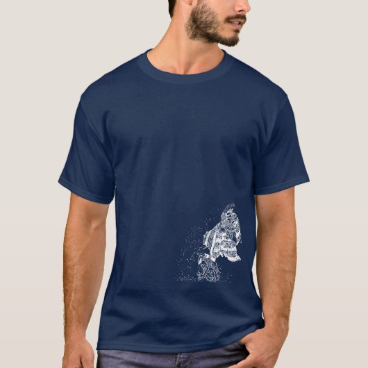 Shoki the Demon Slayer en Oni T-Shirt (Voorkant)