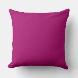 Shoking Pink, Purple,Solid, Simple, Modern Kussen