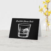 Shona van Breithlá duit/Ierse Gaëlische Gelukkige Kaart (Gele Bloem)